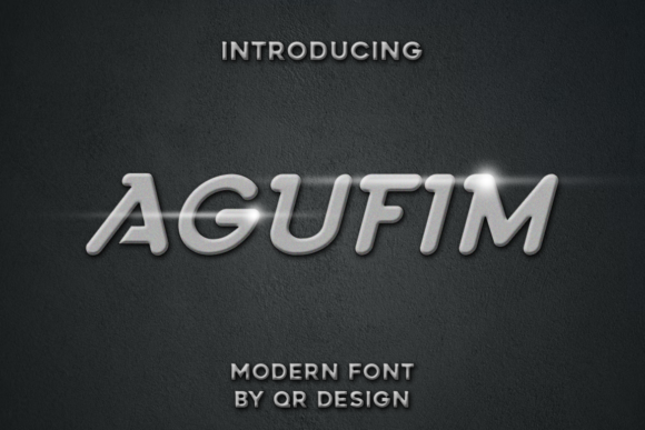 AGUFIM: The Elegant Font Redefining Modern Design