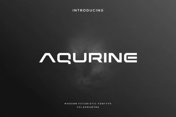 Aqurine: The Modern, Elegant, and Futuristic Font for Designers and Businesses