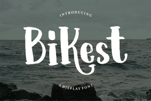 Bikest: A Unique Display Font for Creative Expression
