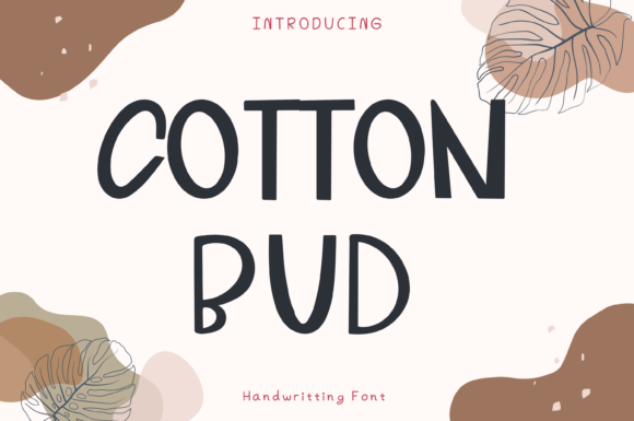 Cotton Bud: A Whimsical Font That Elevates Your Creative Projects