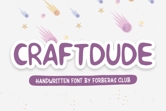 Craft Dude: A Stylish Font for Elegant Design
