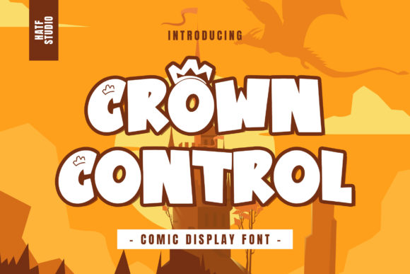 Crown Control: A Handwritten Font for Creative Projects