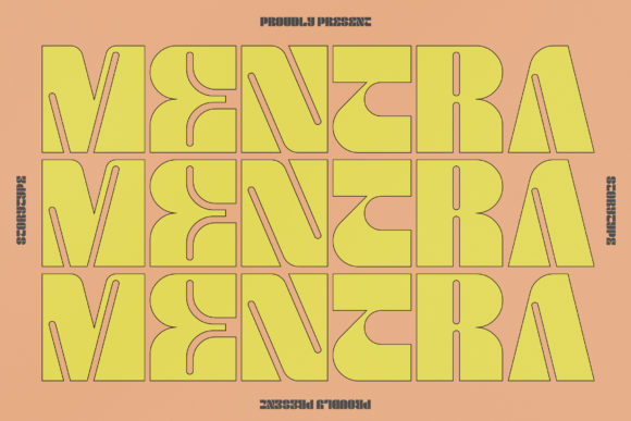 Discover the Power of Mentra: A Stylish Display Font for Modern Design