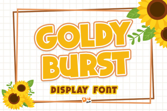 Goldy Burst: A Bold Font for Impactful Branding