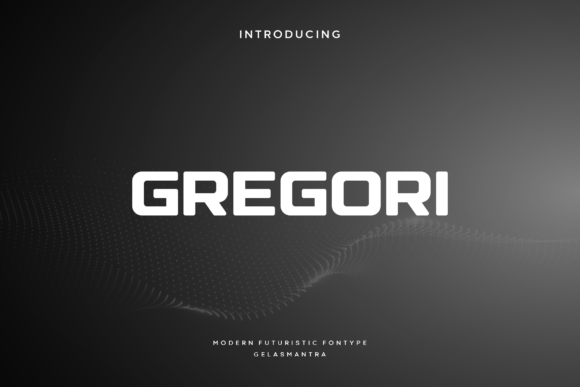 Gregori: A Bold, Modern Display Font
