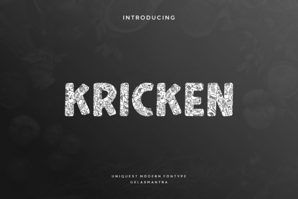 Kriken: A Cheerful Font for Modern Design and Business