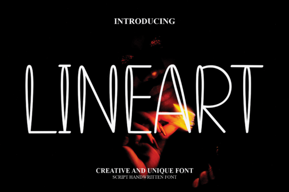 Lineart: A Modern and Elegant Display Font for Authentic Typography
