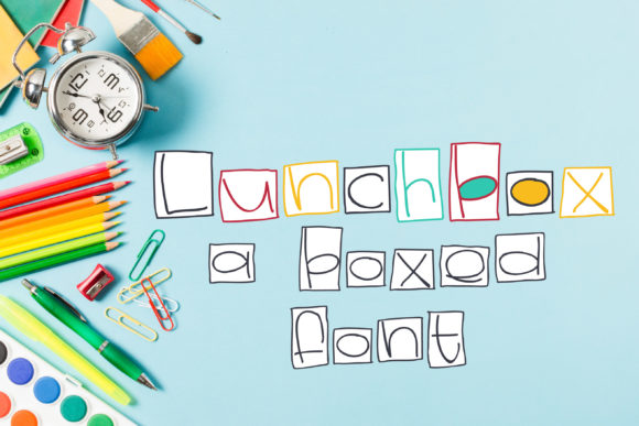 Lunchbox: A Bold and Versatile Display Font for Creative Projects