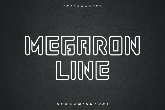 Megaron Line: A Bold and Authentic Display Font