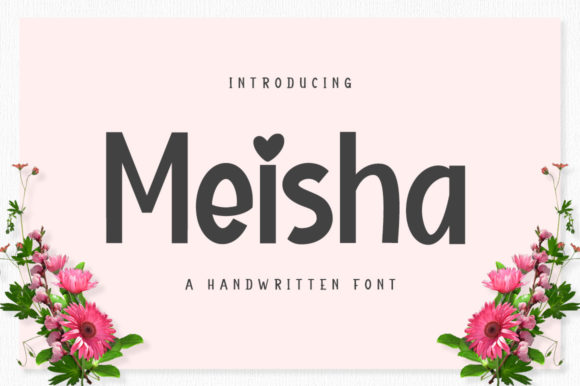 Meisha: A Bold and Versatile Display Font for Modern Design