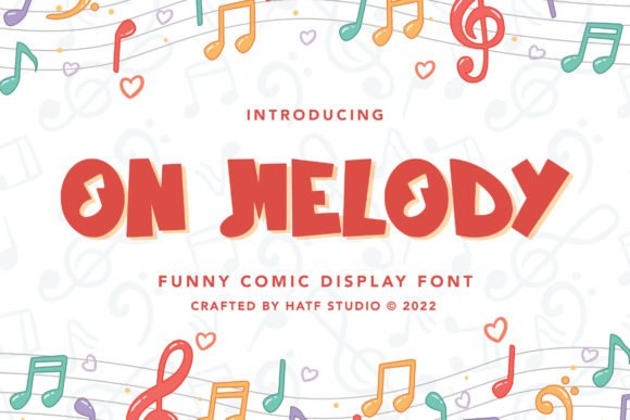 On Melody – A Handwritten Font for Creative Projects