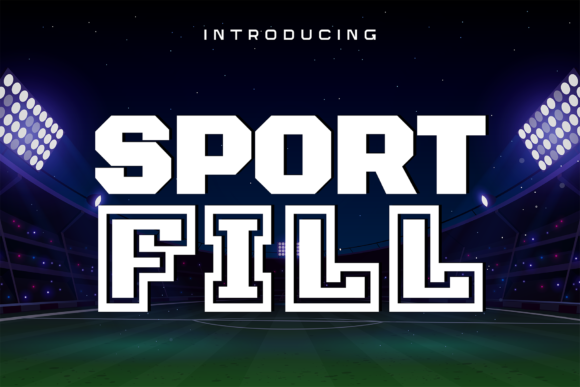 Sport Fill: A Bold, Versatile Font for Professional and Creative Projects